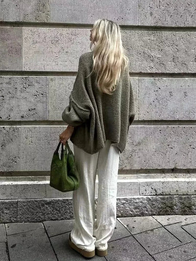 Jamie | Oversized Button-Down Cardigan for Women