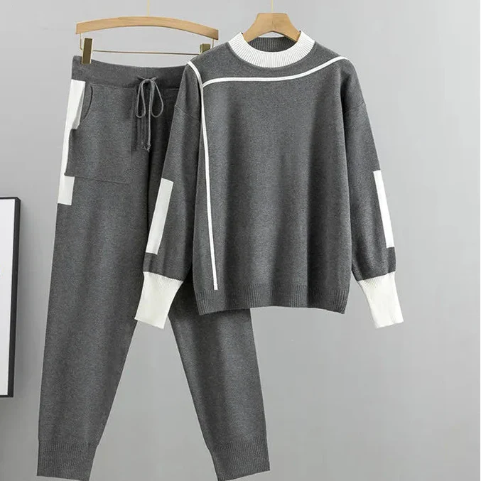 Kaitlyn | Women’s Casual Lounge Sweater Pants Set