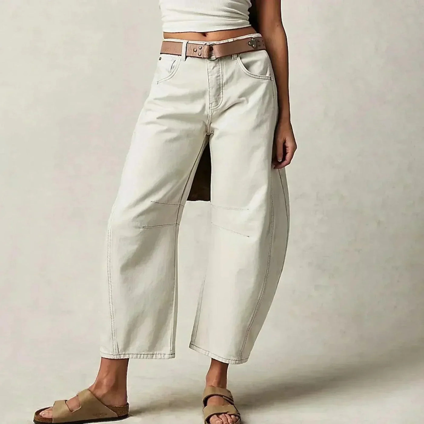 Emily | Women’s Relaxed Fit High Waist Pants
