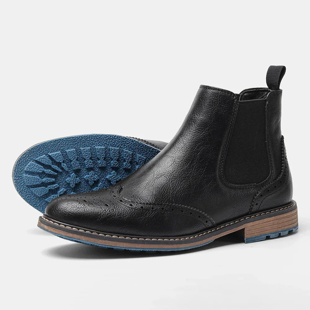 Nathan | Men's Classic Chelsea Boots with Durable Sole