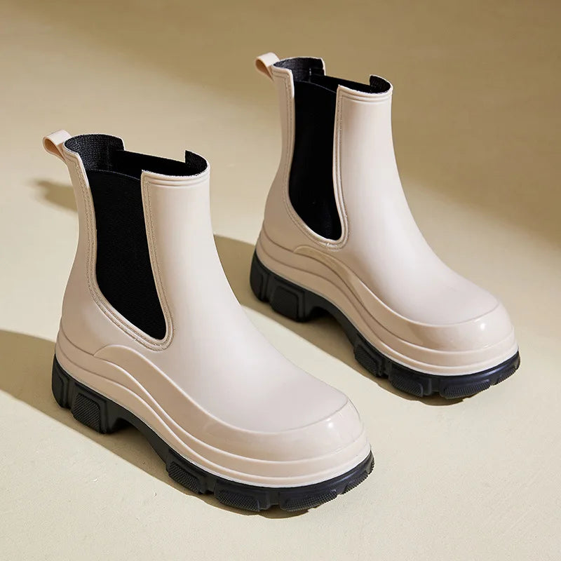 Michelle | Women’s Chunky Winter Chelsea Boots