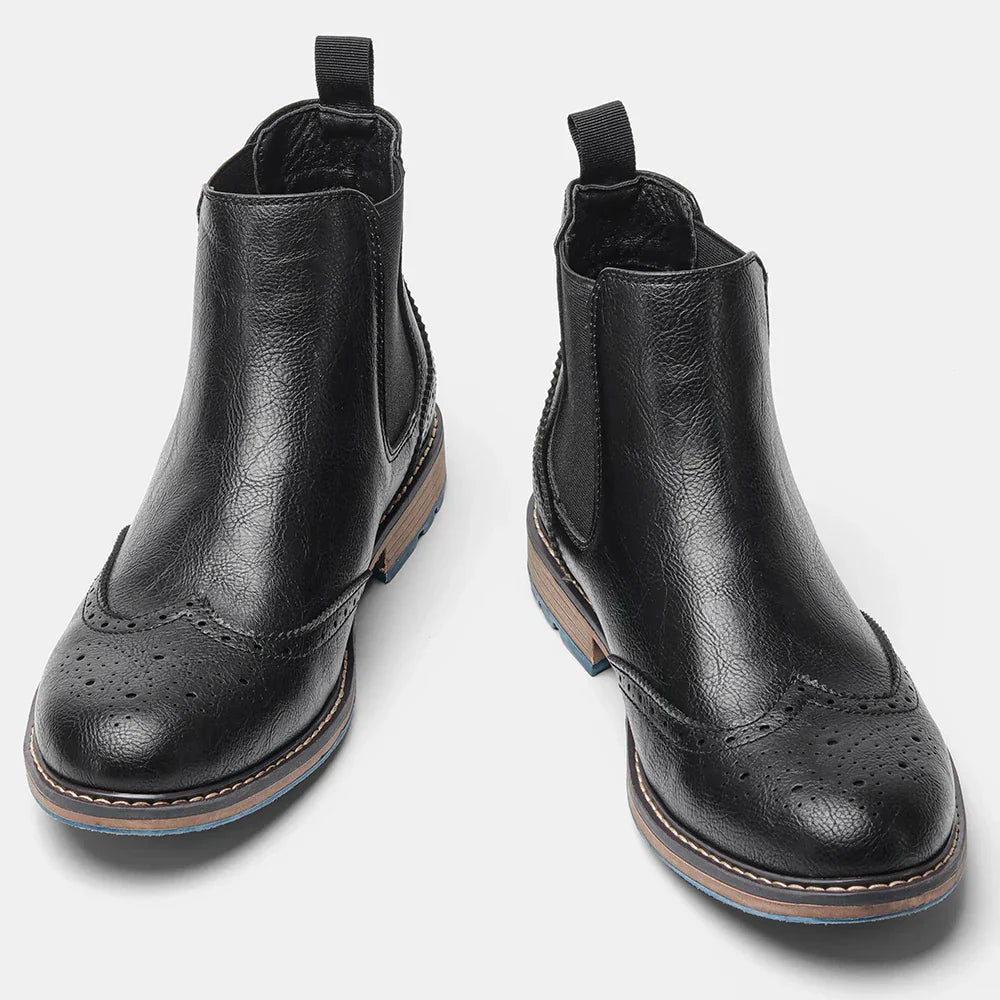 Nathan | Men's Classic Chelsea Boots with Durable Sole