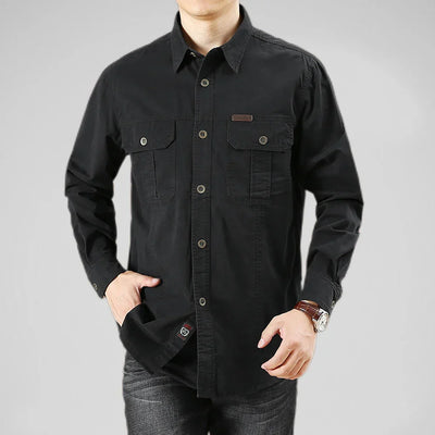 Gavin | Men’s Utility Work Shirt with Pockets