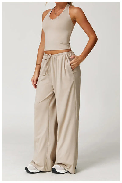 Eleanor | Women’s Winter Casual Wide Leg Loose Fit Pants