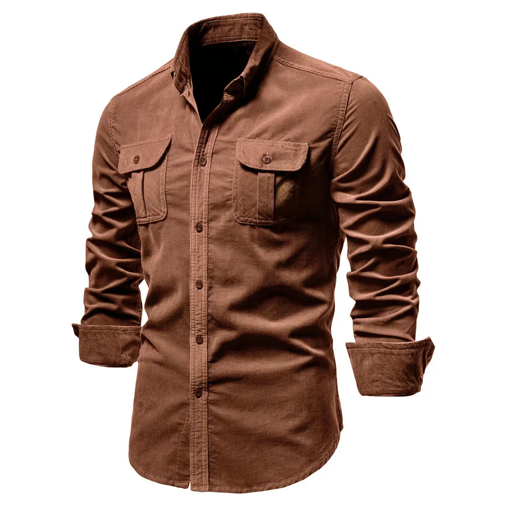 Gabriel | Men's Winter Long Sleeve Utility Shirt
