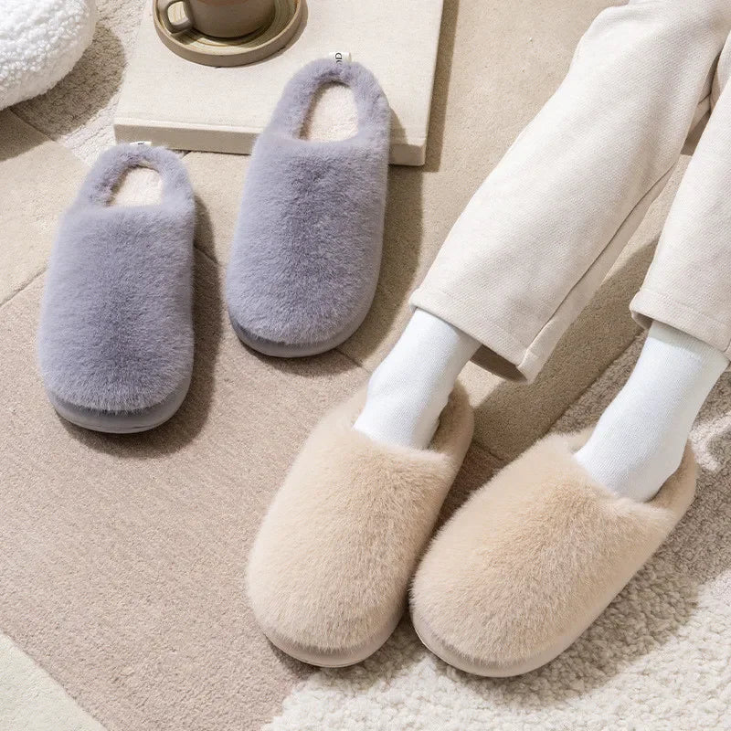 Danielle | Women’s Cozy Fluffy Slip-On Slippers