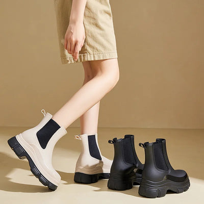 Michelle | Women’s Chunky Winter Chelsea Boots