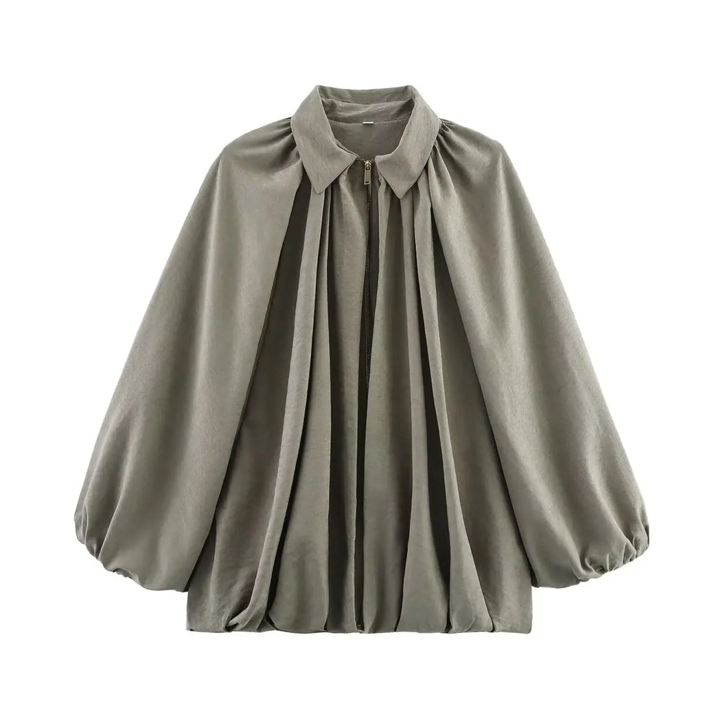 Ella | Women’s Winter Pleated Blouse