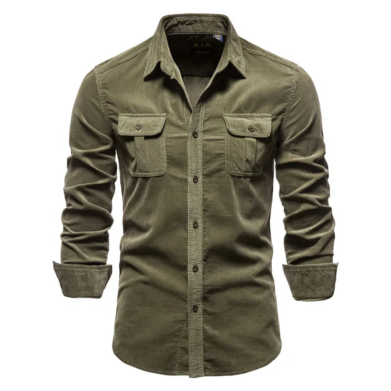 Gabriel | Men's Winter Long Sleeve Utility Shirt