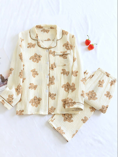 Hannah | Women’s Long Sleeve Two-Piece Pajama Set