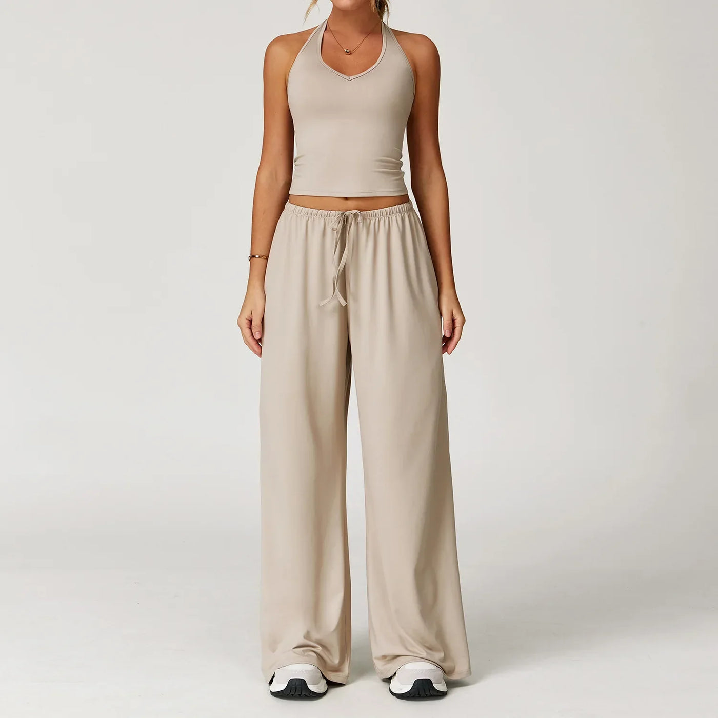 Eleanor | Women’s Winter Casual Wide Leg Loose Fit Pants