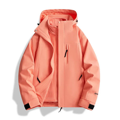 Adam | Men’s Winter Hooded Ski Zip Up Jacket