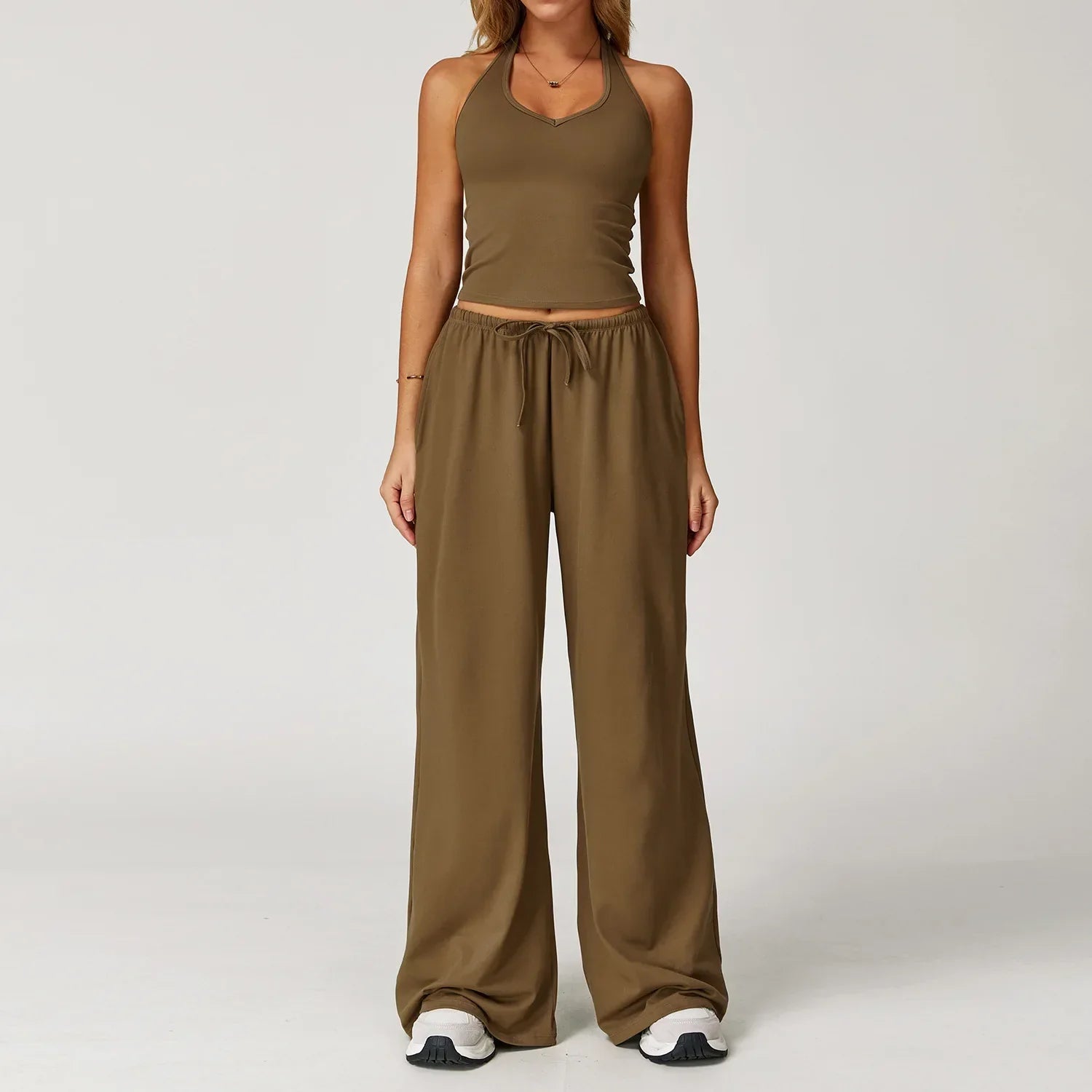 Eleanor | Women’s Winter Casual Wide Leg Loose Fit Pants