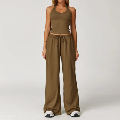 Eleanor | Women’s Winter Casual Wide Leg Loose Fit Pants