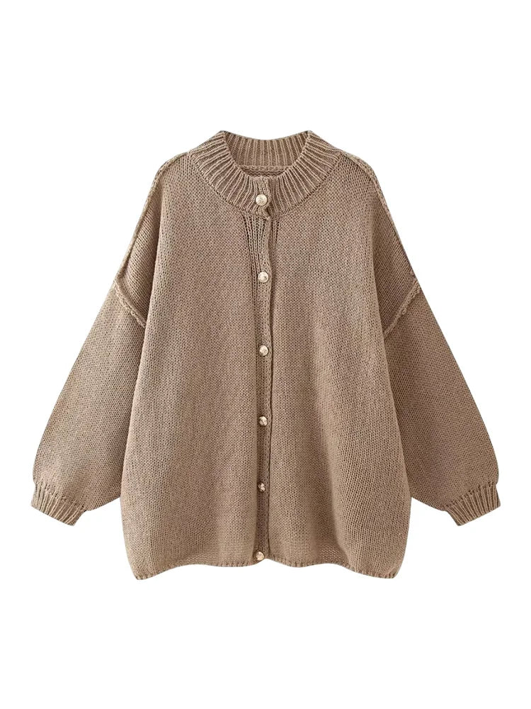 Jamie | Oversized Button-Down Cardigan for Women