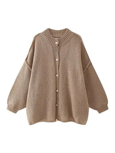 Jamie | Oversized Button-Down Cardigan for Women