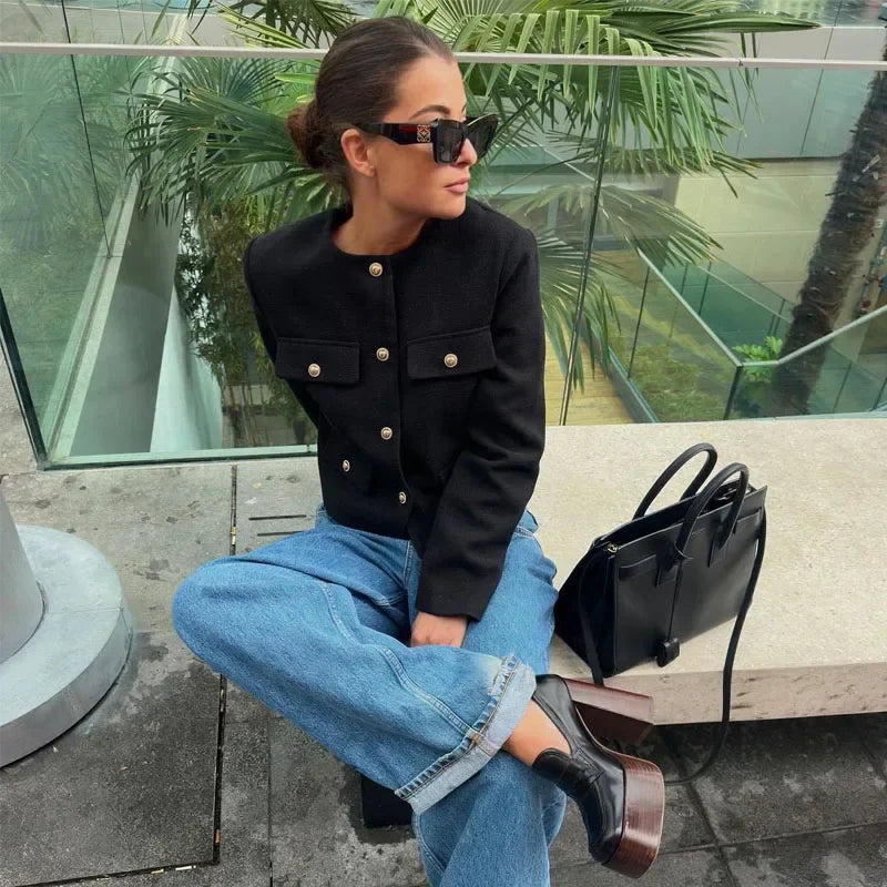 Gabriella | Women's Cropped Blazer Jacket