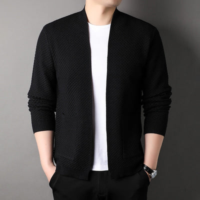 Arthur | Men’s Slim Fit Knitted Cardigan with Pockets