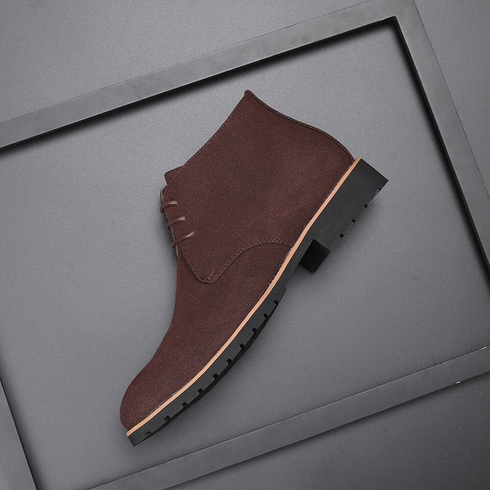 Arthur | Modern Casual Ankle Lace Up Boots For Men