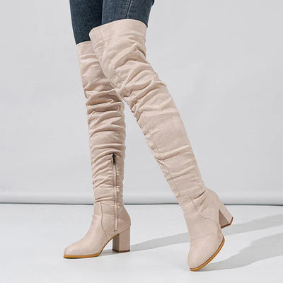Kayla | Stylish Over-the-Knee Women's Heeled Boots