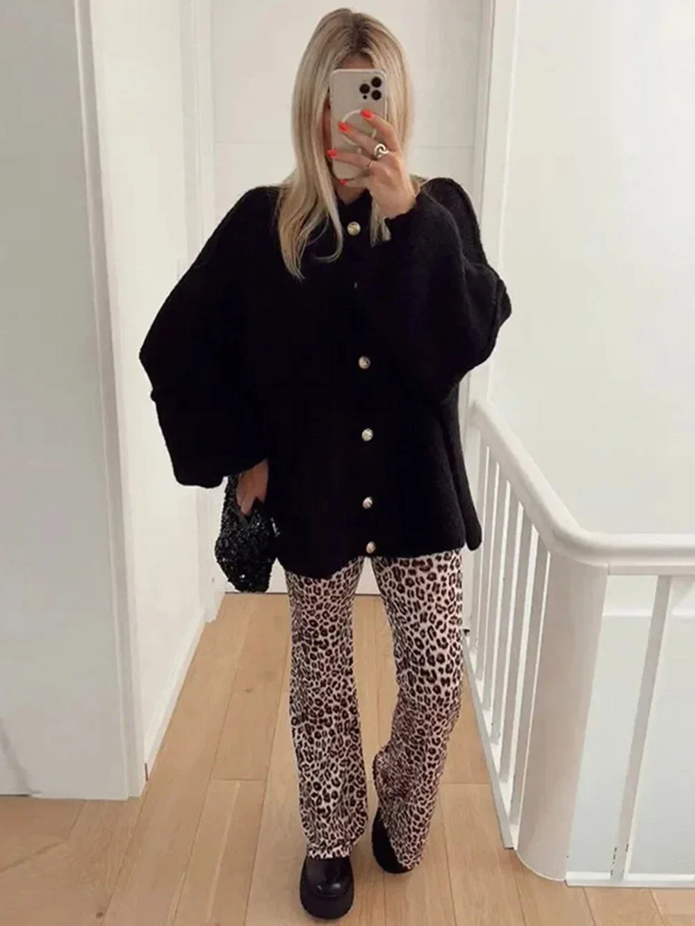 Jamie | Oversized Button-Down Cardigan for Women