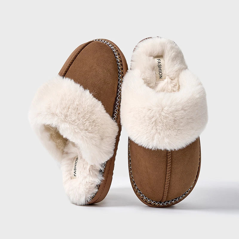 Alyssa | Women Cozy Winter Fuzzy Slippers