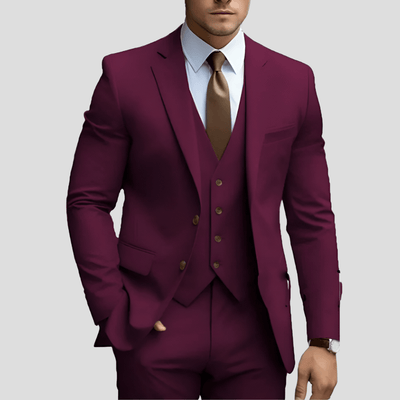 Drew | Men Three Piece Executive Formal Suit Set