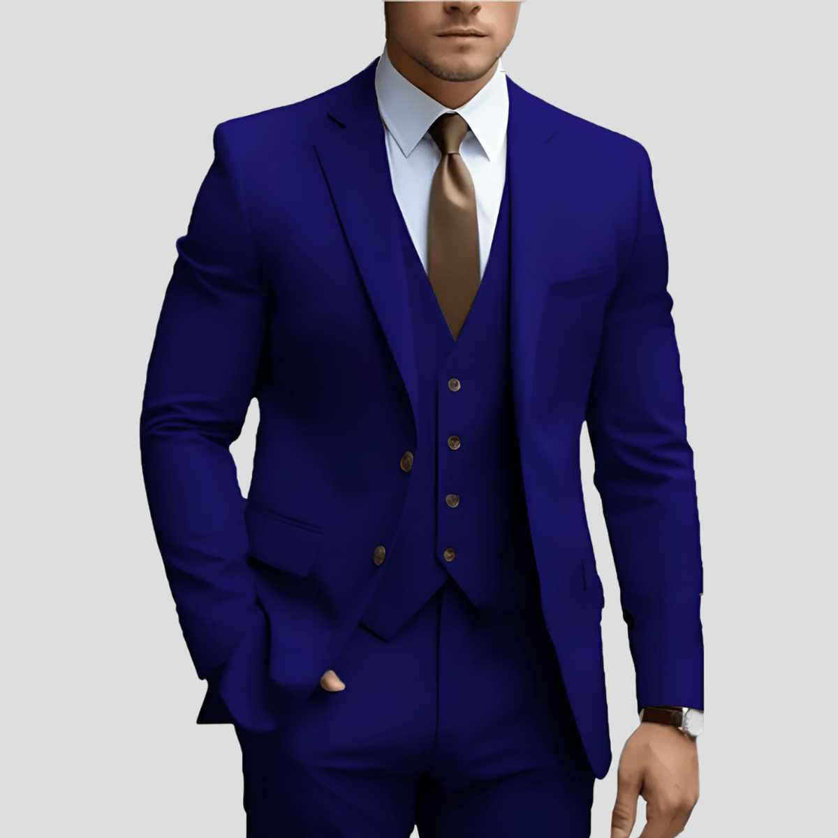 Drew | Men Three Piece Executive Formal Suit Set