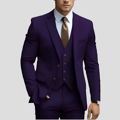 Drew | Men Three Piece Executive Formal Suit Set