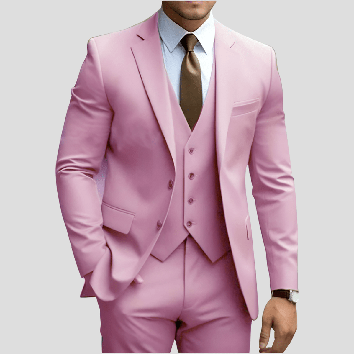 Drew | Men Three Piece Executive Formal Suit Set