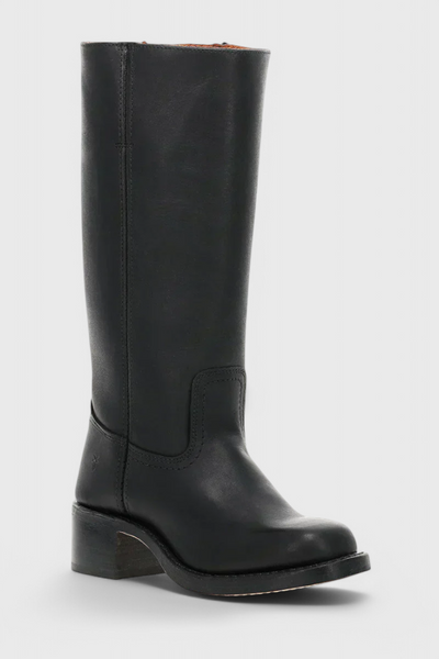 Ella | Women’s Leather Knee-High Boots with Heels