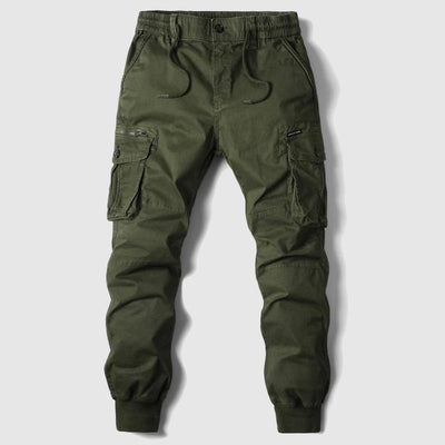 Aaron | Men’s Black Cargo Jogger Pants