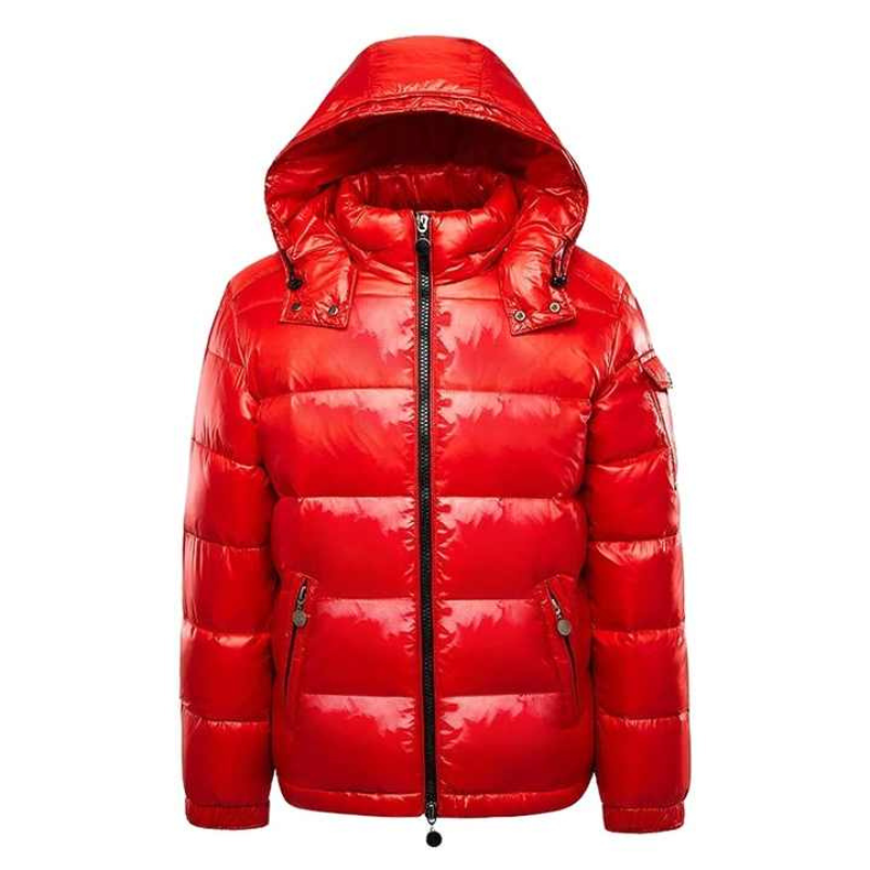 Brandon | Men's Winter Quilted Jacket with Hood and Zip