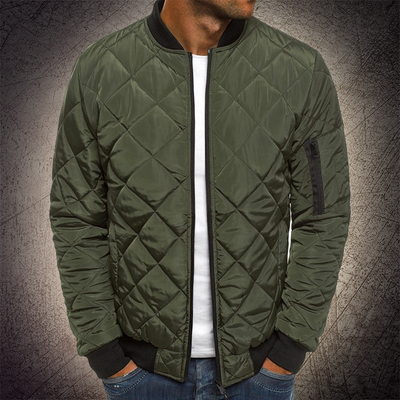 Adam | Quilted Lightweight Bomber Jacket Men