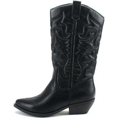 Alexis | Women’s Classic Western Boots with Embroidery
