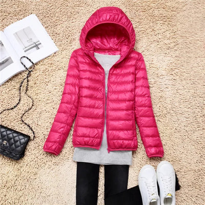 Lily | Women’s Stylish Hooded Winter Puffer Jacket