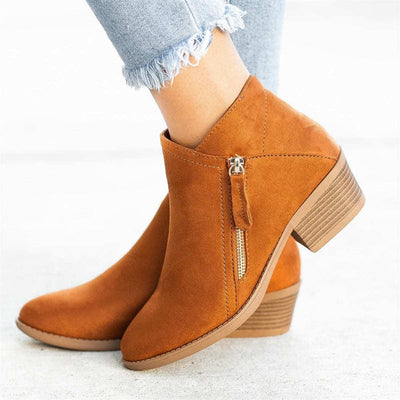Kimberly | Women’s Zip-Up Ankle Boots
