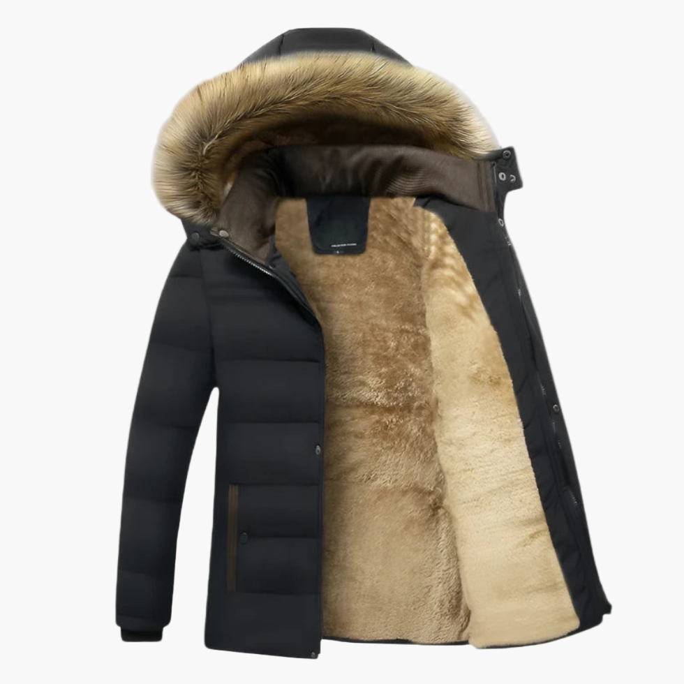  Arthur | Men’s Fur Lining Heavy-Duty Winter Jackets