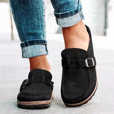 Emily | Women’s Casual Buckle Slip On Loafers