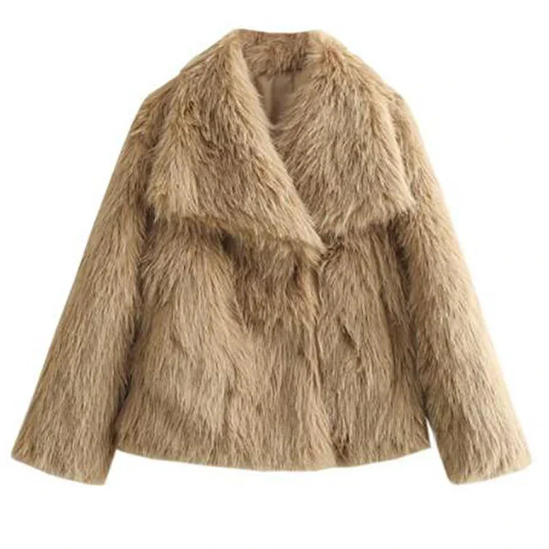 Anna | Women’s Relaxed Fit Faux Fur Jacket