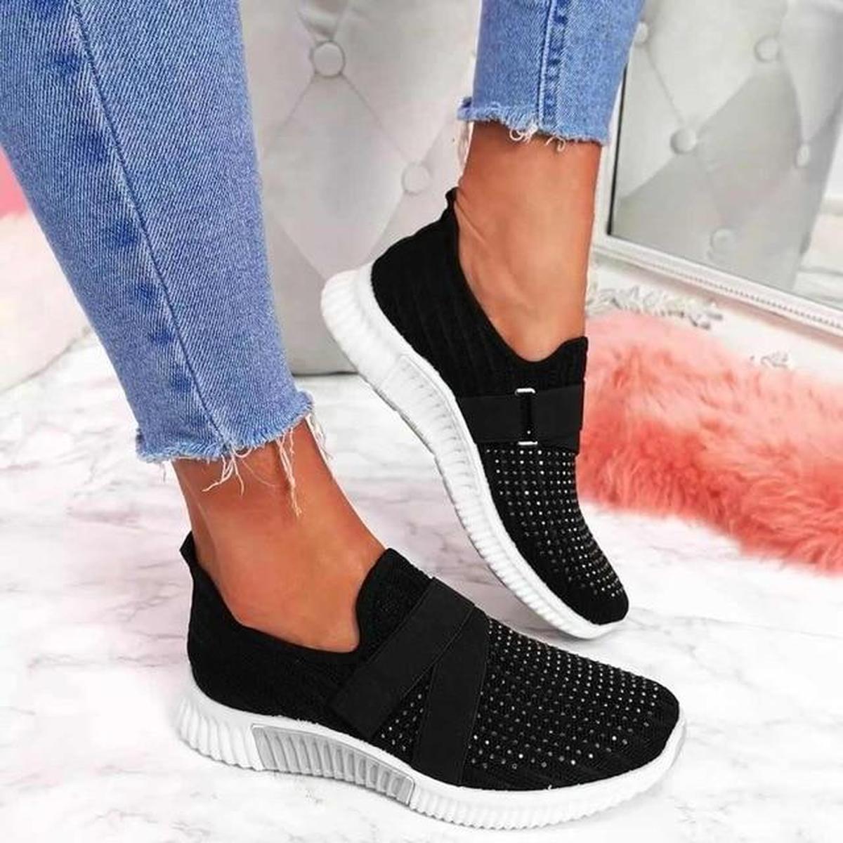 Zoe | Women Knit Sole Sports Wear Sneakers