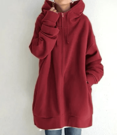 Karla | Women’s Full Zip Relaxed Fit Hoodie