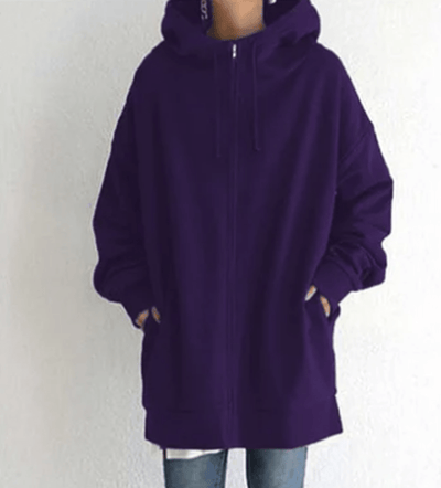 Karla | Women’s Full Zip Relaxed Fit Hoodie
