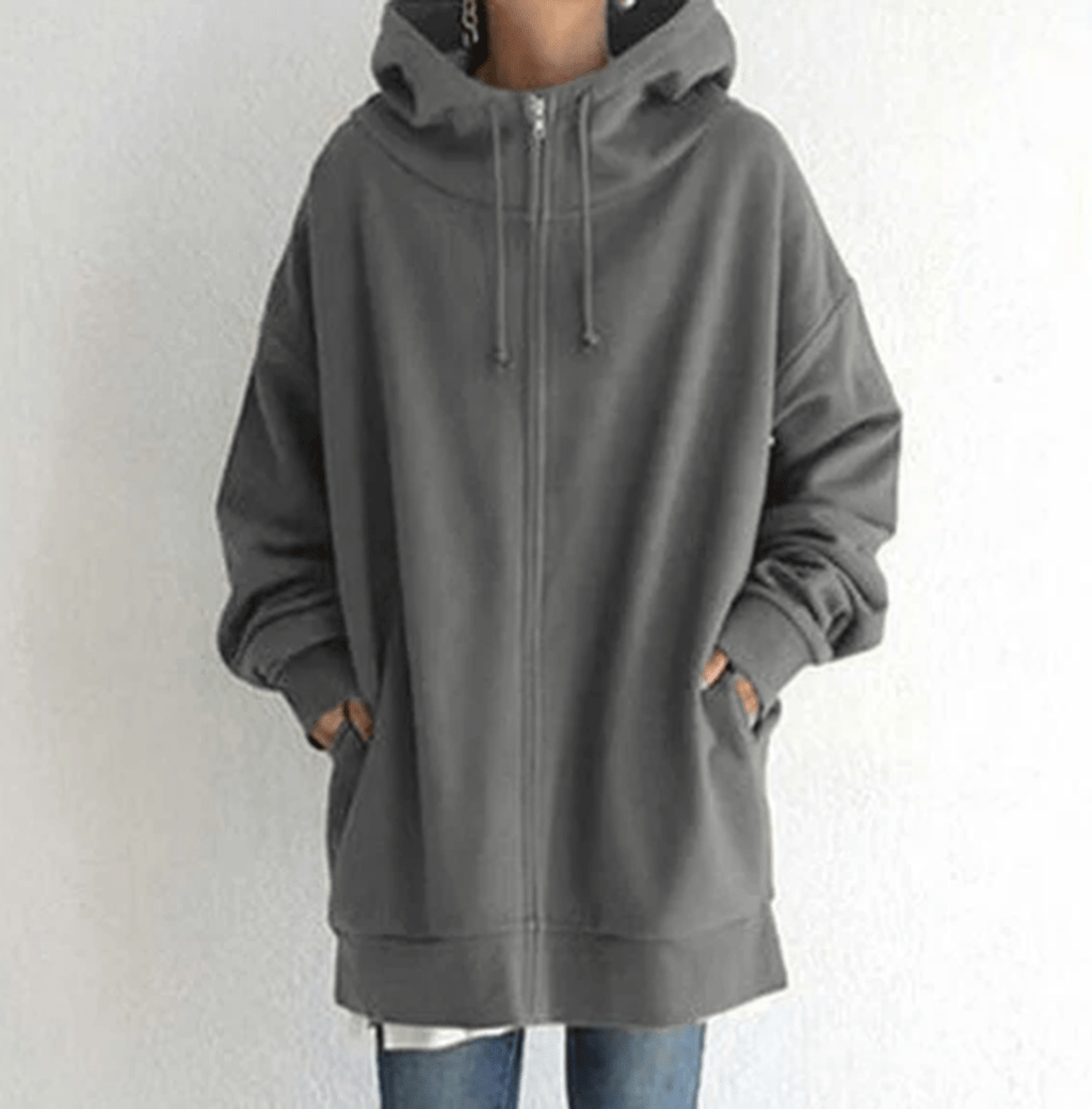 Karla | Women’s Full Zip Relaxed Fit Hoodie