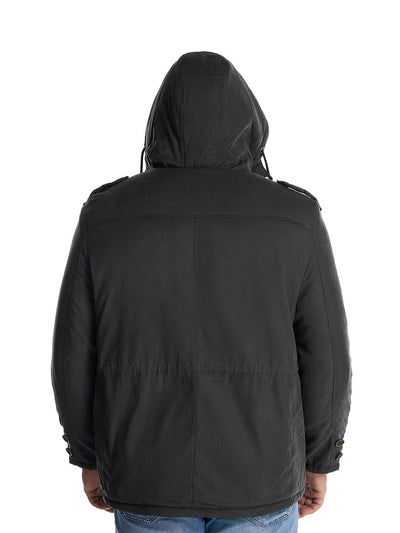 Alexander | Men’s Warm Thick Hooded Utility Jacket