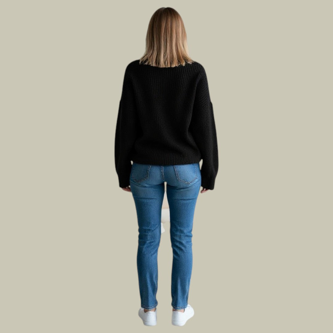 Paige | Women’s Modern Relaxed Fit Winter Turtlenecks Sweater
