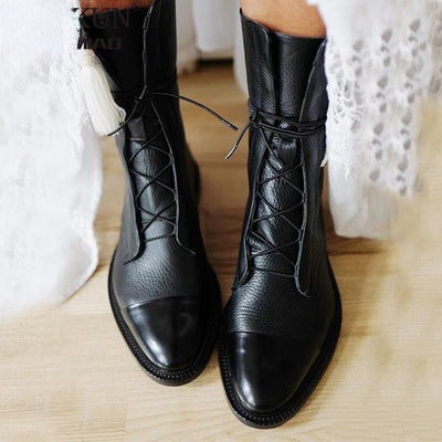 Jasmine | Women’s Classic Lace-Up Ankle Boots