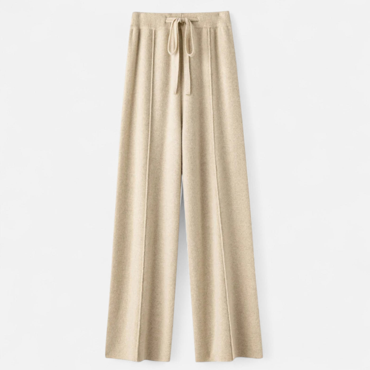 Isabel | Women’s Wide Leg Comfy Fit Classic Wool Trousers