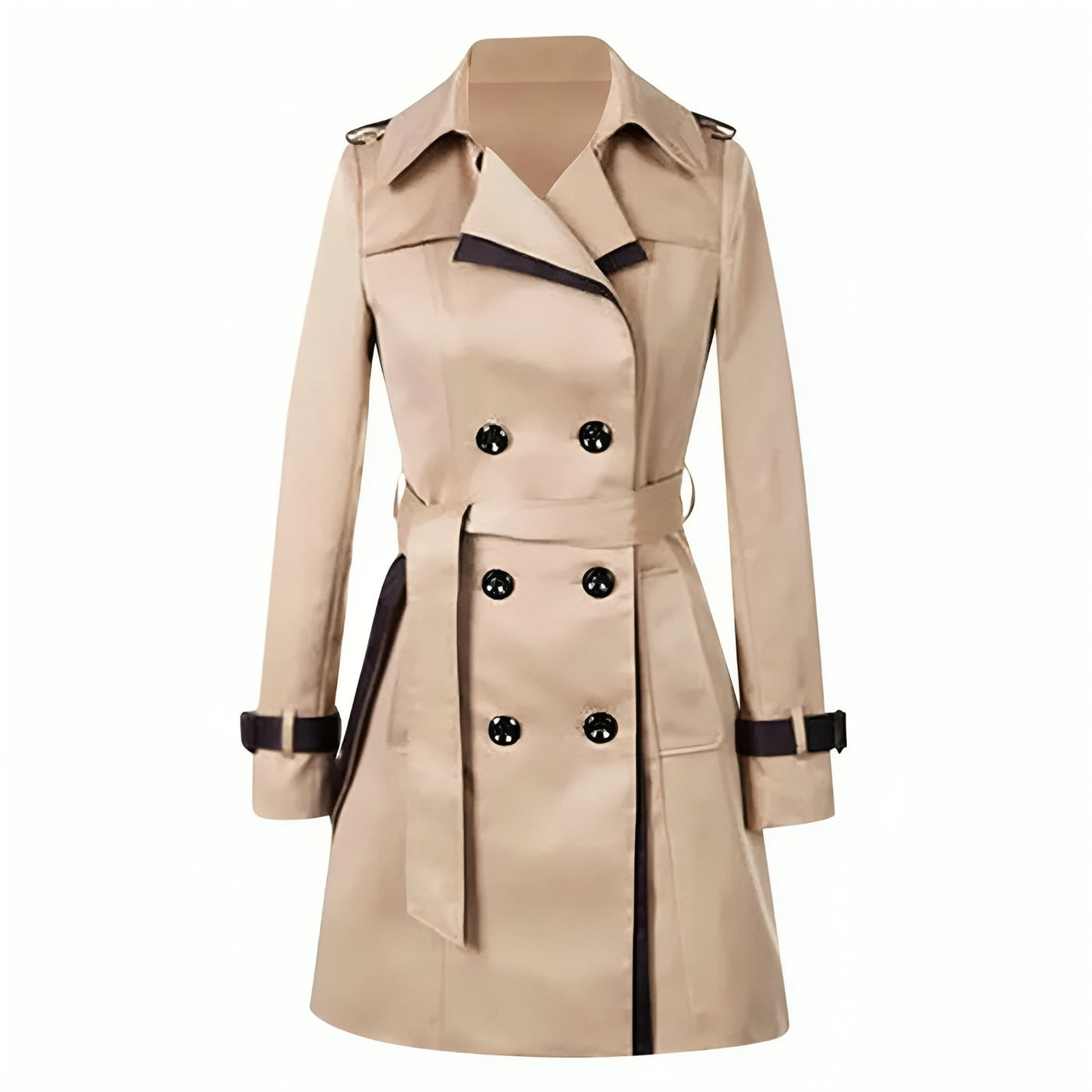 Stella | Women’s Elegant Double-Breasted Trench Coat