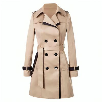 Stella | Women’s Elegant Double-Breasted Trench Coat